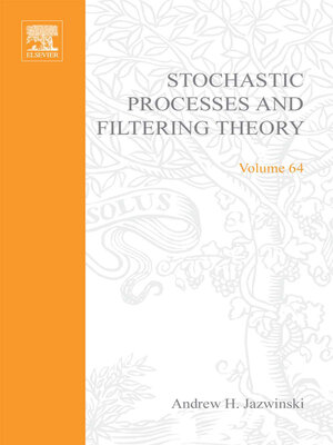 cover image of Stochastic Processes and Filtering Theory
